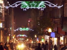 Belediye led ışık süsleme
