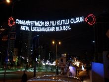 yılbaşı ışıklı yazı